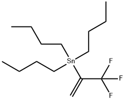 1,1,1-三氟-2-三丁基锡丙烯, 156628-75-0, 结构式