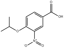 4-异丙氧基-3-硝基苯甲酸, 156629-52-6, 结构式