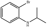 N-异丙基-2-溴苯胺, 156643-24-2, 结构式