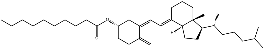维生素D3癸酸酯, 158180-04-2, 结构式