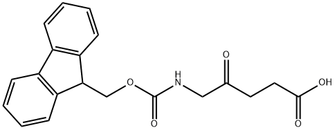 N-Fmoc-5-aminolevulinic acid, 160111-41-1, 結(jié)構(gòu)式