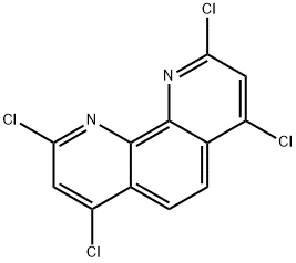 2,4,7,9-四氯-1,10-菲罗啉, 167946-48-7, 结构式