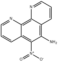5-硝基-6氨基-1,10-邻菲罗啉, 168646-53-5, 结构式