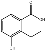 2-乙基-3-羟基苯甲酸, 168899-32-9, 结构式