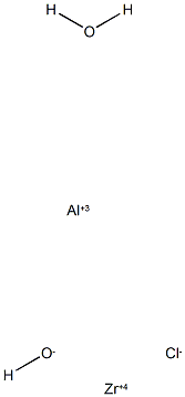 五氯羟铝锆, 173762-83-9, 结构式