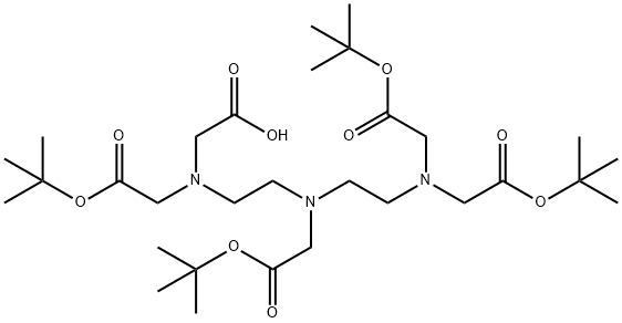 DTPA-TETRA(TBU)ESTER, 180152-83-4, 结构式