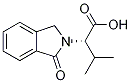 (S)-3-甲基-2-(1-氧代異吲哚啉-2-基)丁酸, 180923-77-7, 結(jié)構(gòu)式
