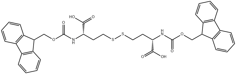 FMOC-L-HOMOCYSTINE, 181370-86-5, 结构式
