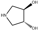 trans-3,4-Dihydroxypyrrolidine, 186393-31-7, 结构式