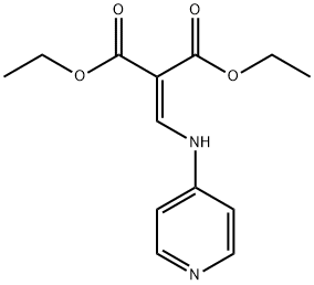 1,3-diethyl 2-{[(pyridin-4-yl)amino]methylidene}propanedioate, 186490-40-4, 结构式