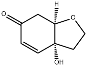 (3AR,7AR)-3,3A,7,7A-四氢-3A-羟基-6(2H)-苯并呋喃酮, 189264-47-9, 结构式