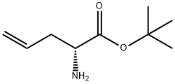 (R)-2-氨基-4-戊烯酸叔丁酯, 199588-89-1, 結(jié)構(gòu)式