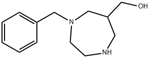 (1-benzyl-1,4-diazepan-6-yl)methanol, 1001754-31-9, 结构式