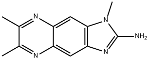 1,6,7-三甲基-1H-咪唑并[4,5-G]喹喔啉-2-胺, 1004510-31-9, 结构式