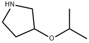 (S)-3-异丙氧基吡咯烷, 1016167-98-8, 结构式