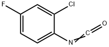 2-氯-4-氟苯基异氰酸酯, 1016788-39-8, 结构式