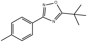 5-tert-Butyl-3-p-tolyl-1,2,4-oxadiazole, 1020253-10-4, 结构式