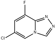 6-CHLORO-8-FLUORO-[1,2,4]TRIAZOLO[4,3-A]PYRIDINE, 1020253-21-7, 结构式