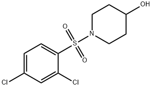 1-(2,4-二氯-苯磺酰基)-哌啶-4-醇, 1022024-04-9, 结构式