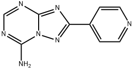 2-吡啶-4-基[1,2,4]三唑并[1,5-A][1,3,5]三嗪-7-胺, 1030420-83-7, 结构式