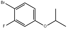 1-溴-2-氟-4-异丙氧基苯, 1036724-61-4, 结构式