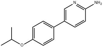 5-[4-(异丙氧基)苯基]-2-氨基吡啶, 1044239-22-6, 结构式