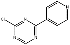 2-氯-4-(吡啶-4-基)-1,3,5-三嗪, 1053656-00-0, 结构式