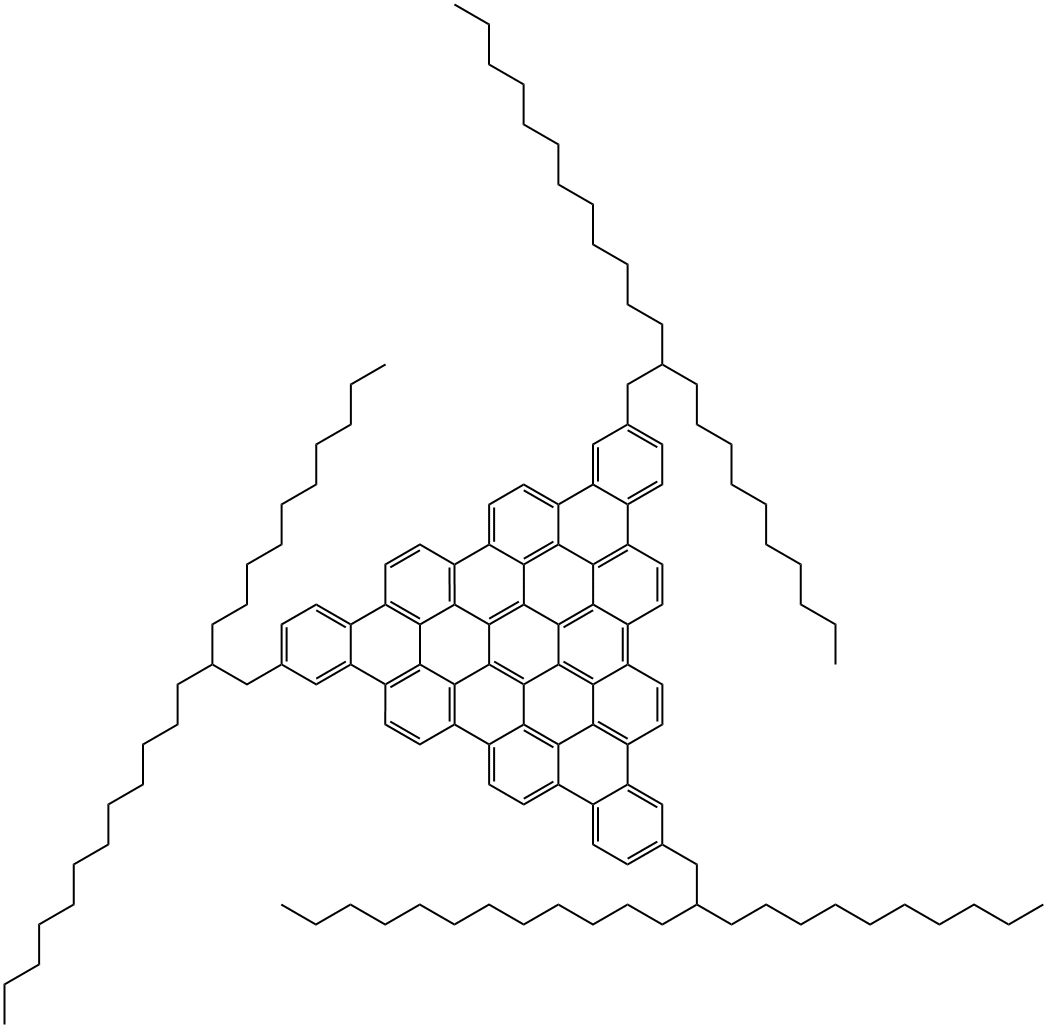 2,10,18-三(2-癸基十四烷基)-苯并[O]二苯并菲并[2,1,12,11-EFGHI:2