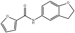N-(2,3-二氢苯并呋喃-5-基)呋喃-2-甲酰胺, 1090579-35-3, 结构式