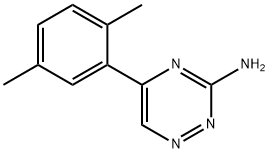 5-(2,5-二甲基苯基)-1,2,4-三嗪-3-胺, 1094385-23-5, 结构式