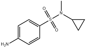 4-氨基-N-环丙基-N-甲基苯-1-磺酰胺, 1095038-51-9, 结构式