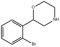 2-(2-溴苯基)吗啉, 1097796-83-2, 结构式