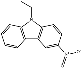 3-硝基-N-乙基咔唑, 86-20-4, 结构式