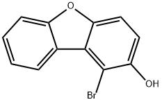 1-溴二苯并呋喃-2-醇, 91267-95-7, 结构式