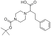 2-(4-BOC哌嗪基)-4-苯基丁酸, 885274-45-3, 结构式