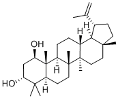 算盘子二醇, 6610-56-6, 结构式