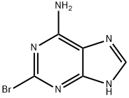 2-溴-6-氨基嘌呤, 28128-25-8, 结构式