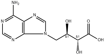 4-(6-氨基-9H-嘌呤-9-基)-4-脱氧-D-赤酮酸, 23918-98-1, 结构式