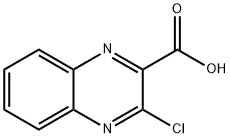 3-氯喹噁啉-2-羧酸, 20254-76-6, 结构式