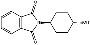 反式-N-(4-羟基环己基)酞酰亚胺, 99337-98-1, 结构式