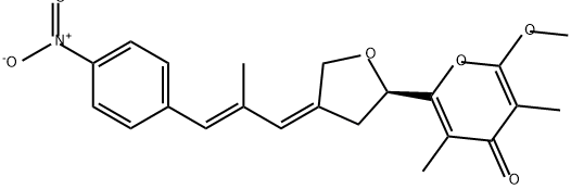 金链菌素, 2825-00-5, 结构式