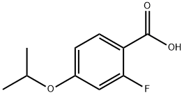 2-氟-4-异丙氧基苯甲酸, 289039-81-2, 结构式