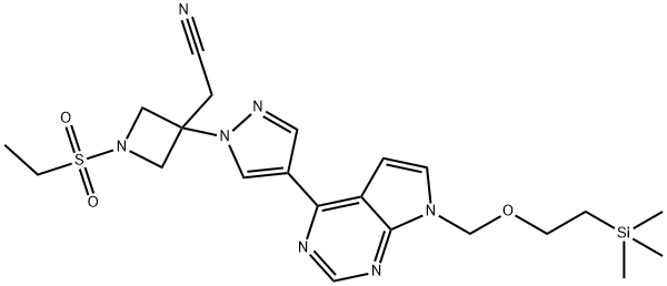 BARICITINIB中間體, 1187594-13-3, 結(jié)構(gòu)式