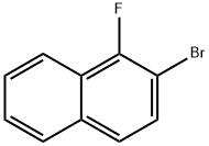 2-溴-1-氟萘, 317-79-3, 结构式