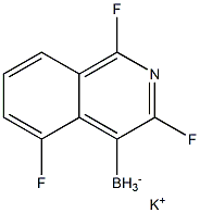 异喹啉-4-三氟硼酸钾, 1111733-07-3, 结构式