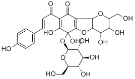 红花黄色素(A), 85532-77-0, 结构式