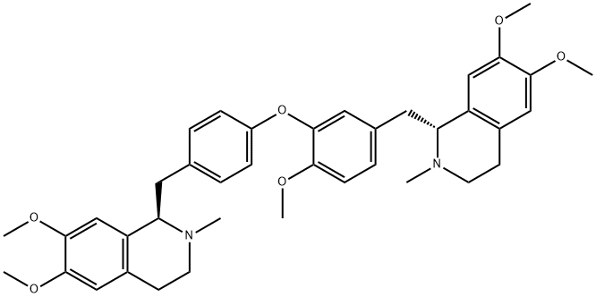 O-甲基蝙蝠葛碱, 2202-17-7, 结构式