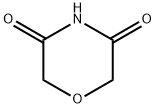 吗啉-3,5-二酮, 4430-05-1, 结构式