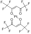 1,1,1,5,5,5-六氟乙酰丙酮铂(II), 65353-51-7, 结构式