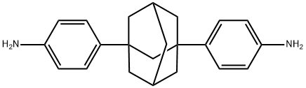 1,3-二(4-氨基苯环)金刚烷, 58788-79-7, 结构式